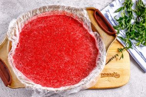 Вишневое кули для торта