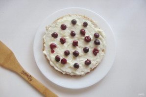 Вишневый торт с заварным кремом