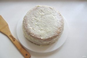 Вишневый торт с заварным кремом