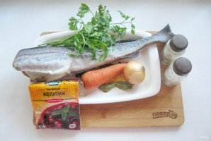 Заливное из минтая