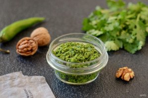 Зеленая аджика по-абхазски