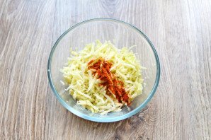 Зеленая редька по-корейски