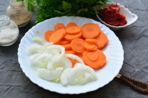 Жаркое из свинины с томатной пастой