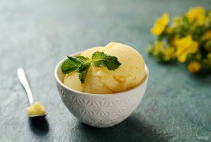 Ананасовый сорбет