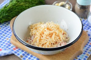 Баклажаны с крабовыми палочками