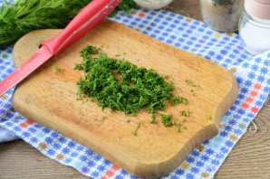 Баклажаны с крабовыми палочками