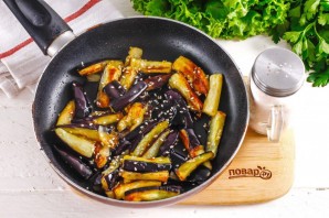 Баклажаны в устричном соусе