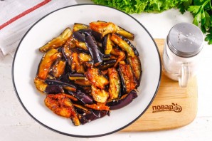 Баклажаны в устричном соусе