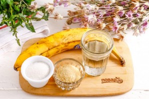 Банановое конфи для торта