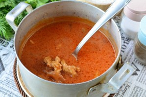 Бефстроганов с гречкой