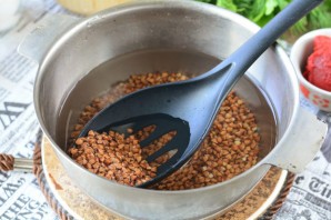 Бефстроганов с гречкой