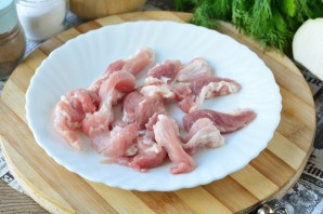 Бефстроганов с гречкой