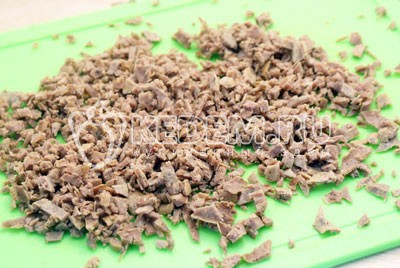 Блинный торт с печенью