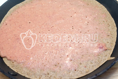 Блинный торт с печенью