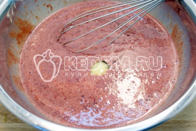 Блинный торт с печенью