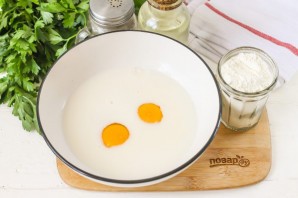 Блины с водкой