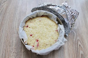 Бостонский клюквенный пирог