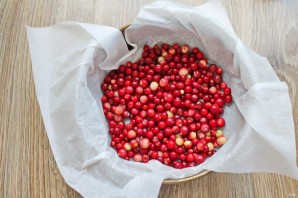 Бостонский клюквенный пирог