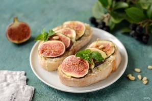 Брускетты с инжиром