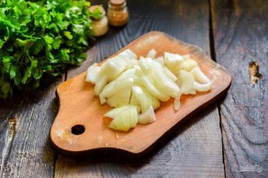 Диетический жульен с курицей Диетический жульен с курицей