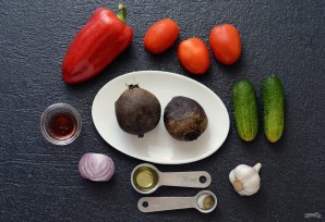 Гаспачо из свеклы