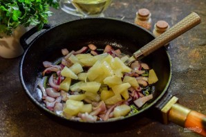 Гавайский омлет