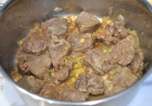 Говядина в перечном соусе