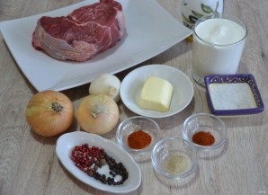 Говядина в перечном соусе