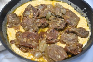 Говядина в перечном соусе