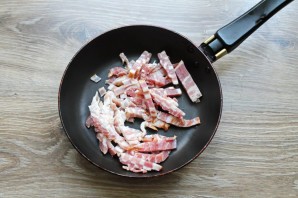 Гратен с беконом