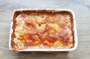 Гратен с беконом