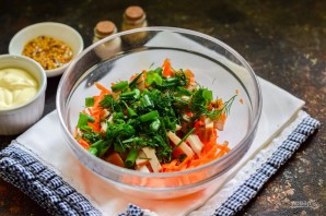 Грузинский салат с курицей Грузинский салат с курицей