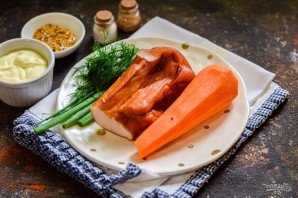 Грузинский салат с курицей Грузинский салат с курицей