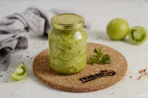 Хреновина из зеленых помидоров