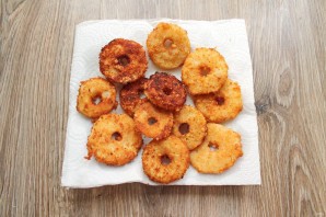 Яблоки в панировке