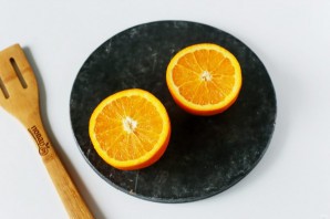 Яичница в апельсине