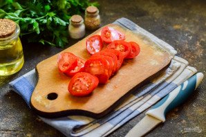 Кабачки с сулугуни в духовке