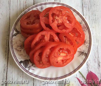 Кабачки, запечённые в духовке с картофелем, помидорами и сыром Кабачки, запечённые в духовке с картофелем, помидорами и сыром