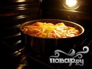 Картофель в беконе