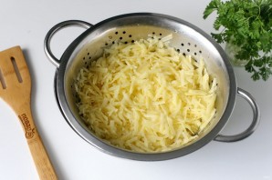 Картофельные блины с курицей