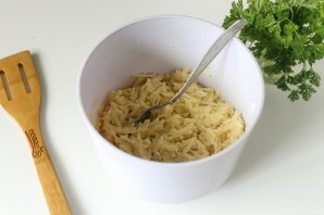 Картофельные блины с курицей