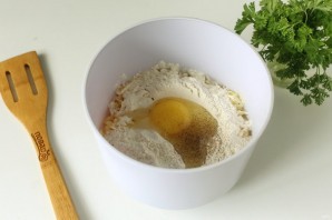 Картофельные блины с курицей