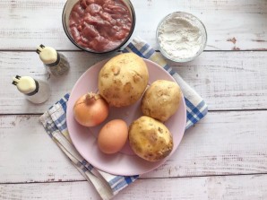 Картофельные драники с печенью Картофельные драники с печенью