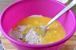 Кекс с творожным сыром