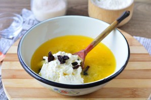 Кекс с творожным сыром