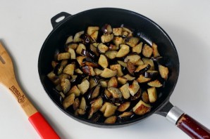 Киш с баклажанами