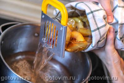 Компот из персиков и нектаринов на зиму