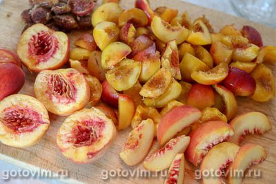 Компот из персиков и нектаринов на зиму