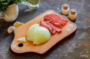 Крем-суп из белой фасоли