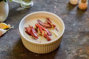 Крем-суп из белой фасоли